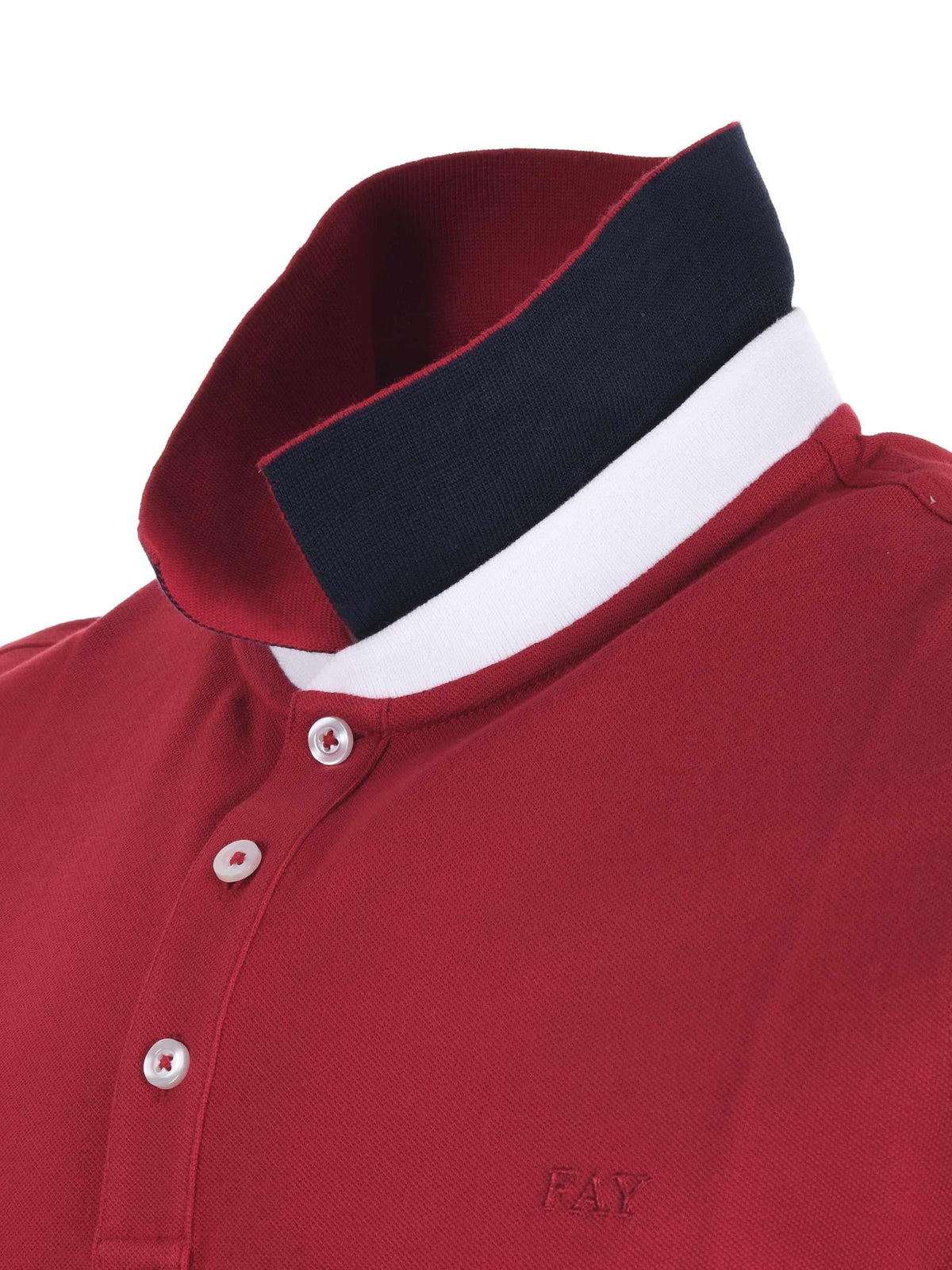 FAY Polo NPMB252135S TDWR002 Red