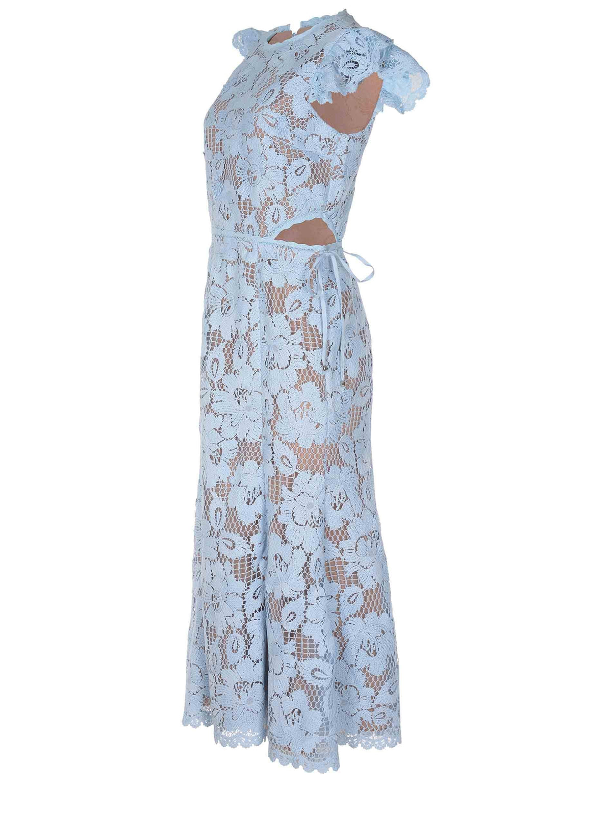 SELF-PORTRAIT Dresses SS26-007MB Sky Blue
