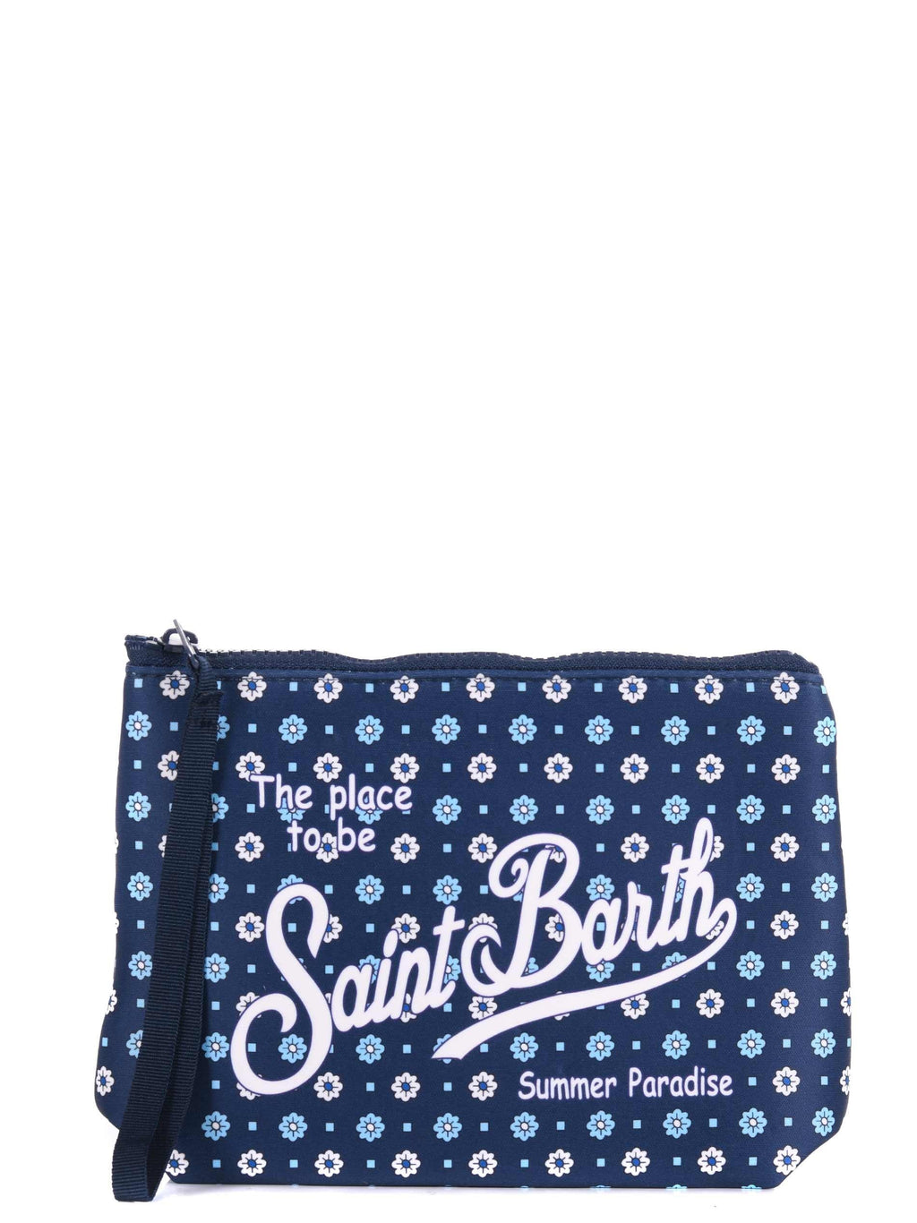 MC2 SAINT BARTH Pouch ALIN001 00684L Blue/white