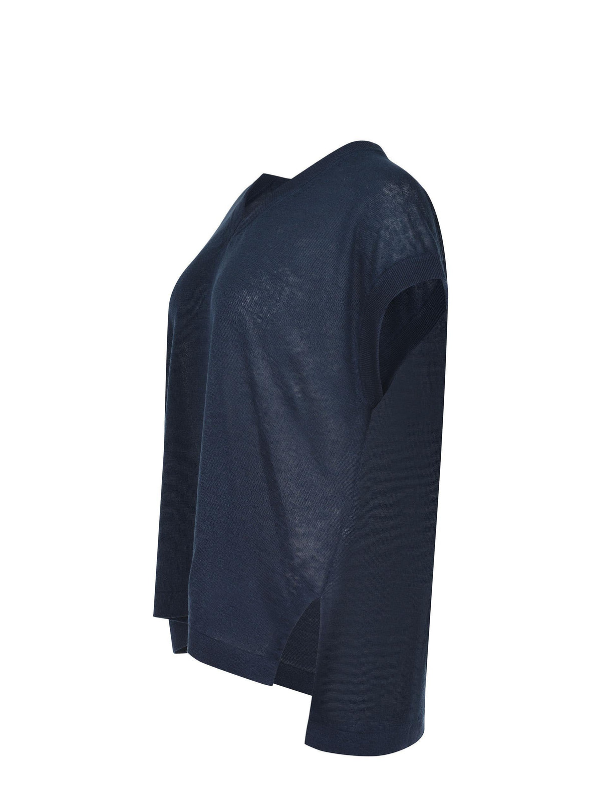 S MAXMARA T-shirt 2619351013600 113-003 Midnight blue