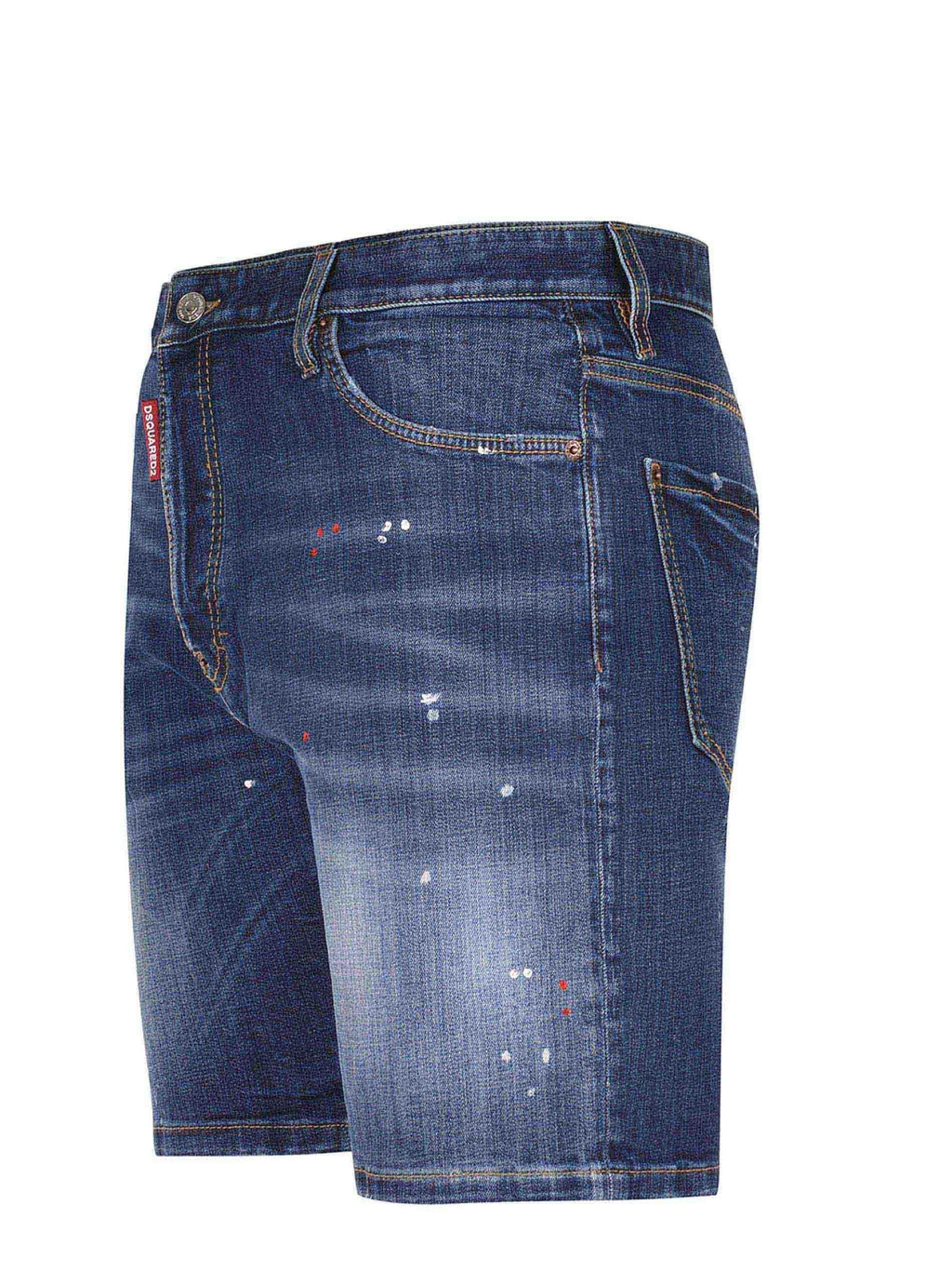 DSQUARED Shorts S74MU0985 S30664-470 Dark blue