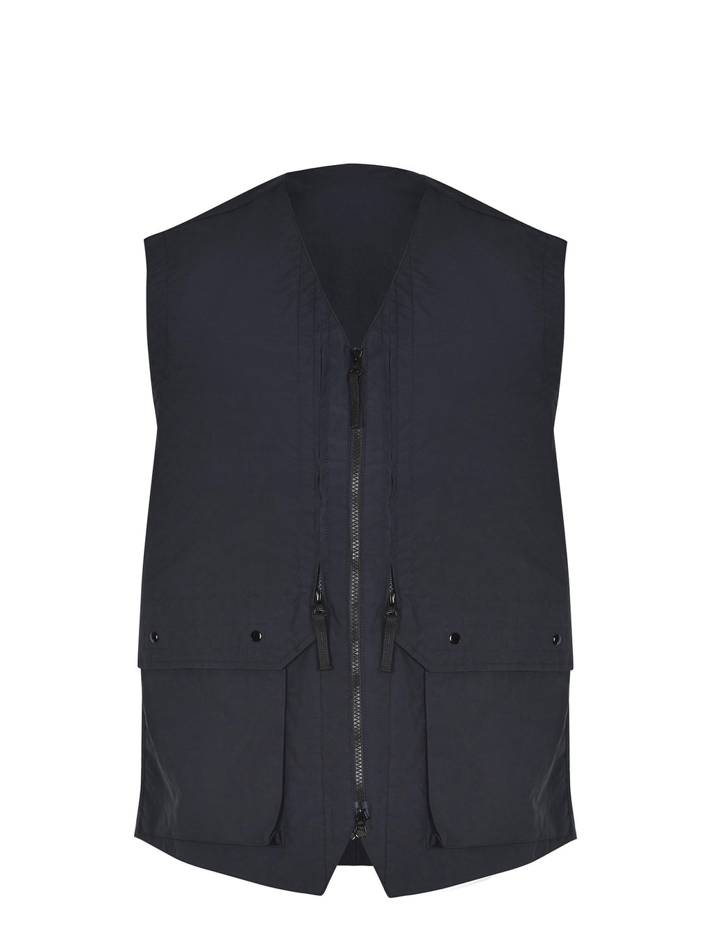 STONE ISLAND Vest G1000005S0354 V0020 Black