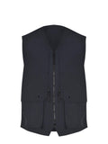 STONE ISLAND Vest G1000005S0354 V0020 Black