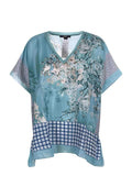 SEVENTY Blouse PM0162 121057-834 Aqua Green
