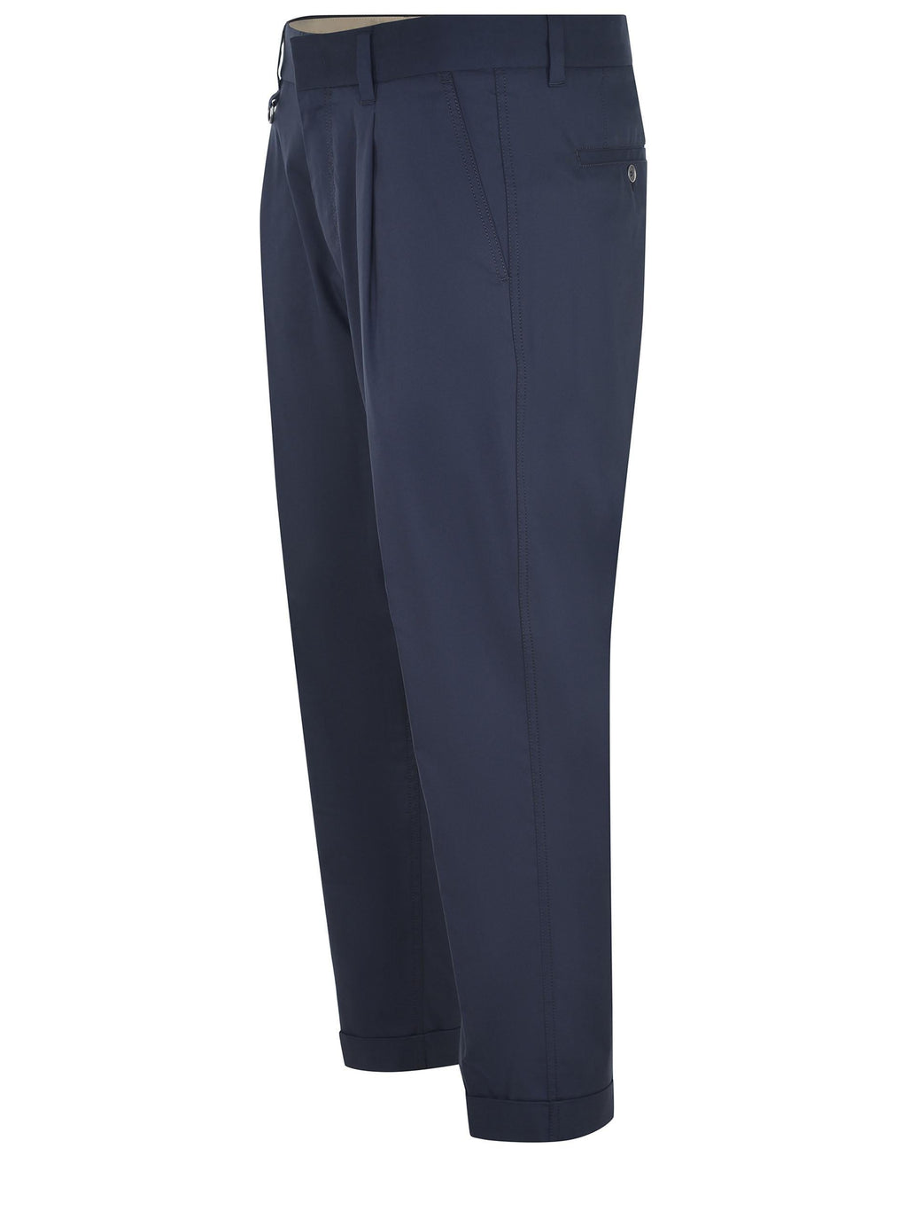 PAOLO PECORA Trousers B125 0199-6685 Blue