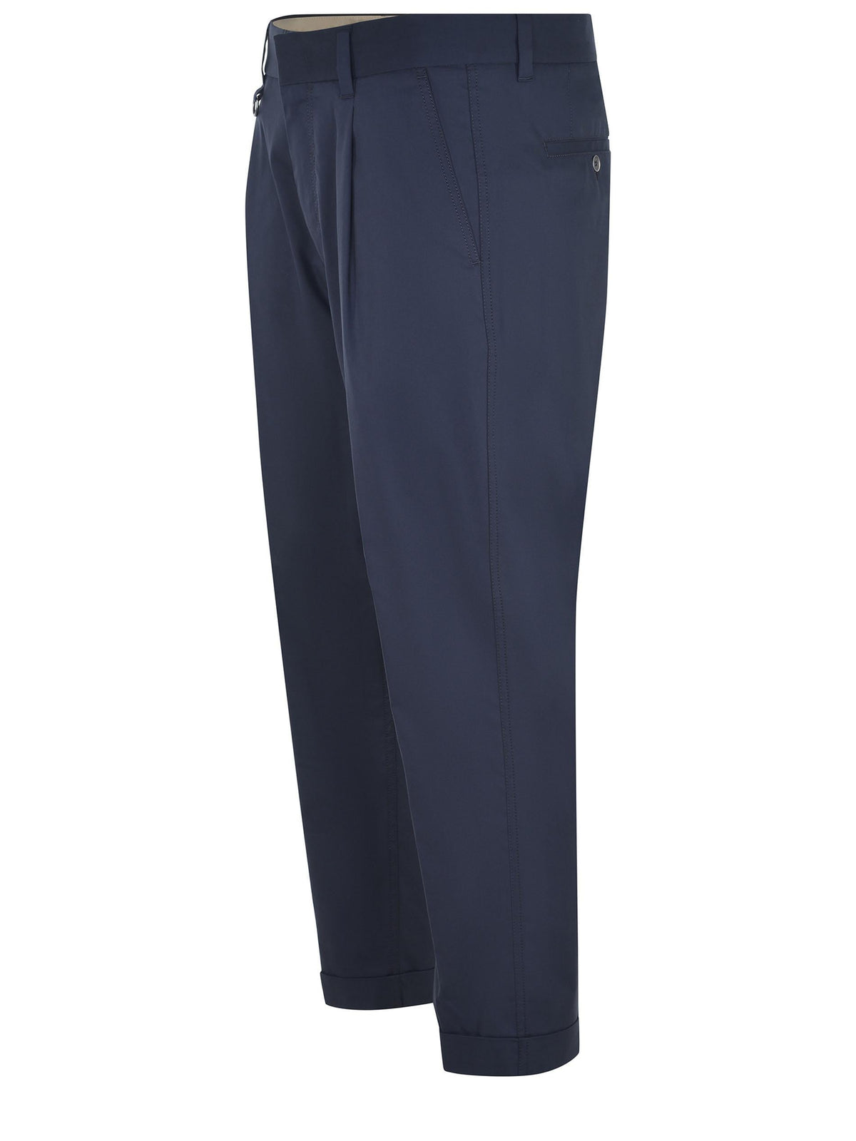 PAOLO PECORA Trousers B125 0199-6685 Blue