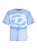 DIESEL T-shirt A20421 0PLAT-8PE Celeste