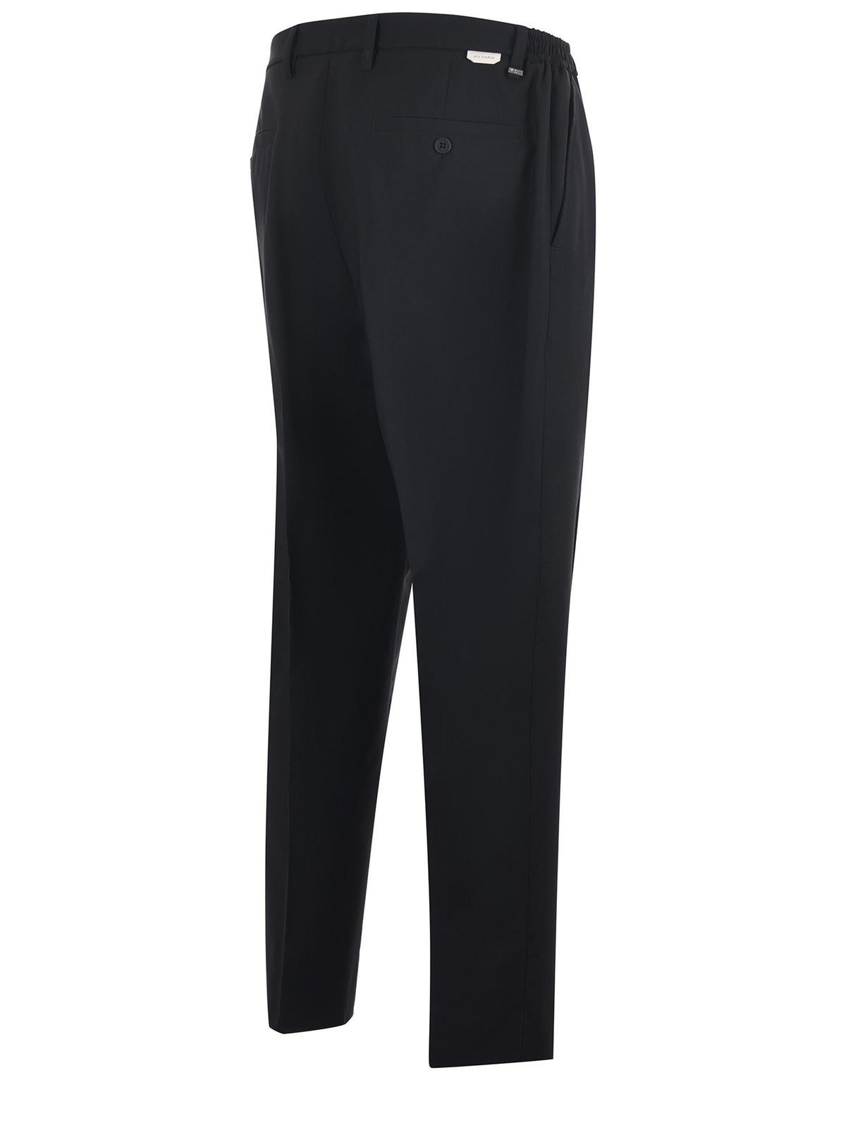 YES LONDON Trousers XP3360 NERO Black