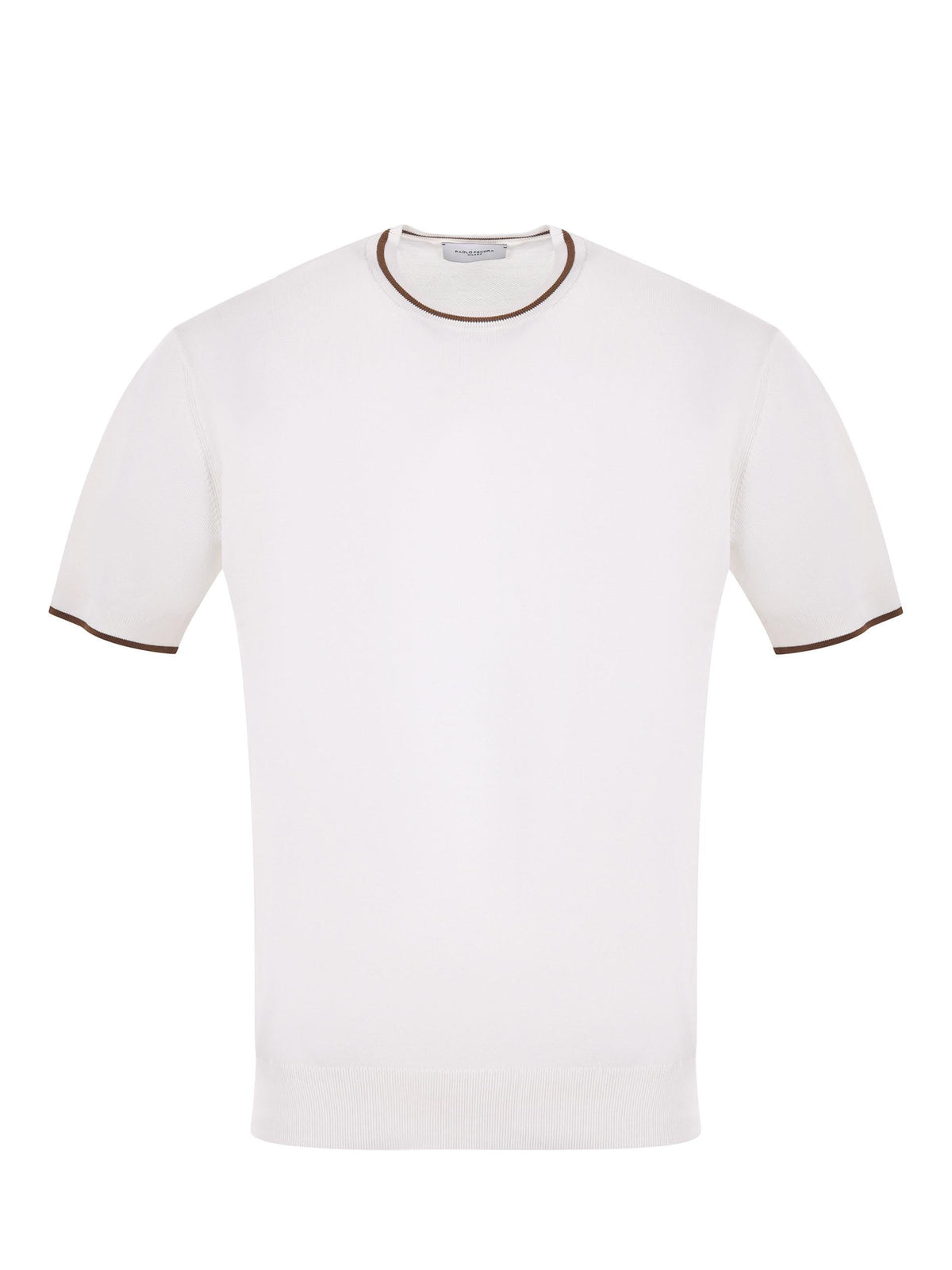 PAOLO PECORA Knitwear A018 F100-1102 Milk white