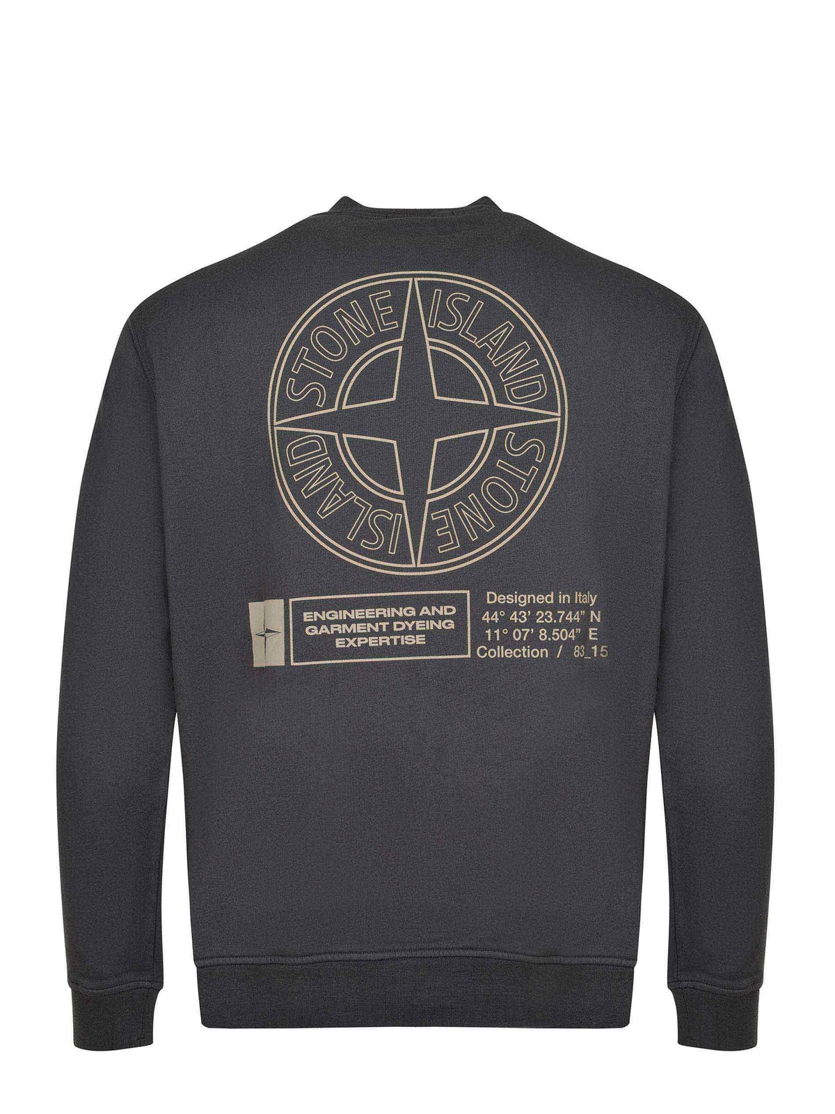 STONE ISLAND Sweatshirts 6100018S0195 V0062 Charcoal grey