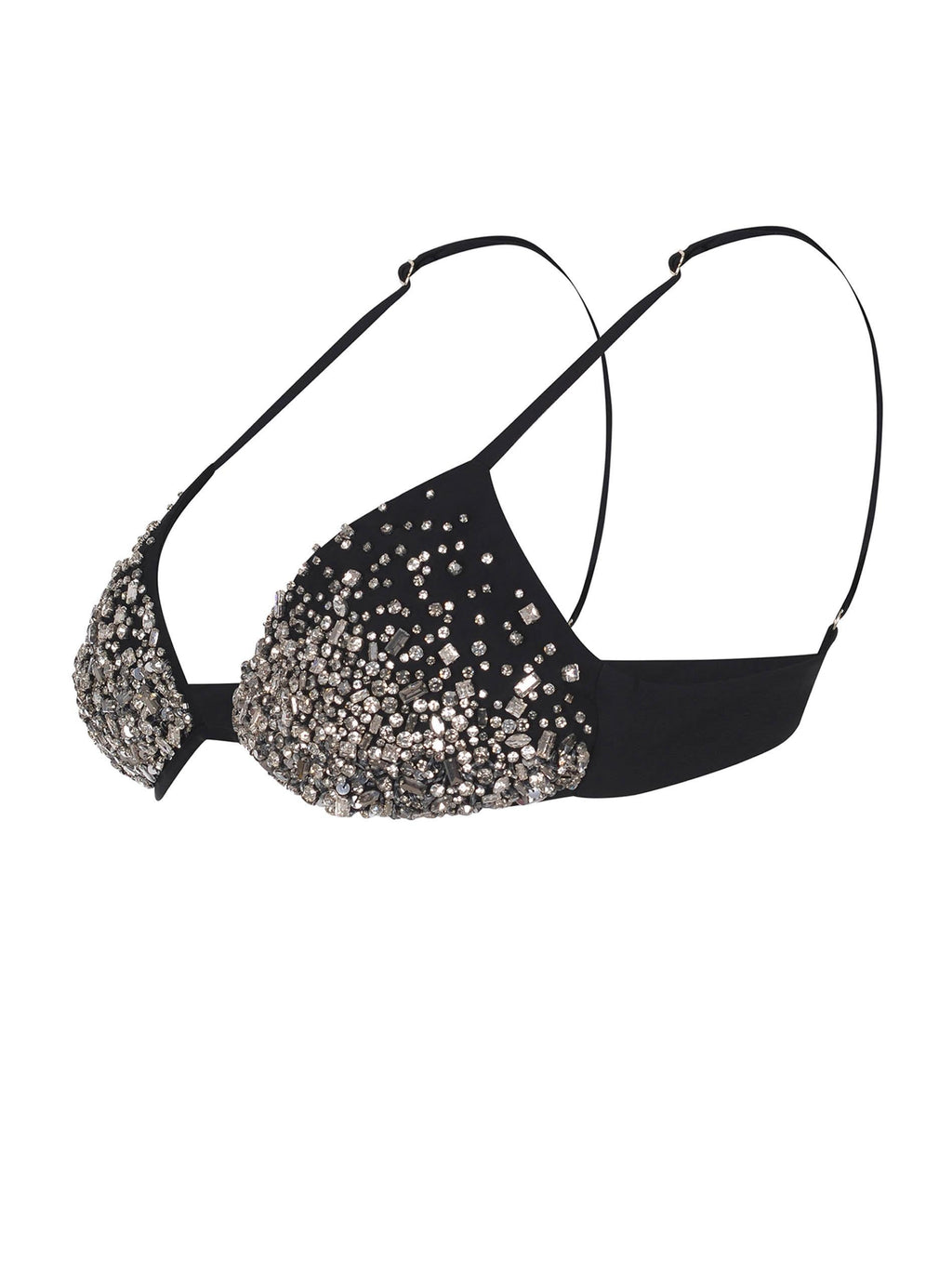 AMEN Top AMS26204 BLACK-SILVER Black