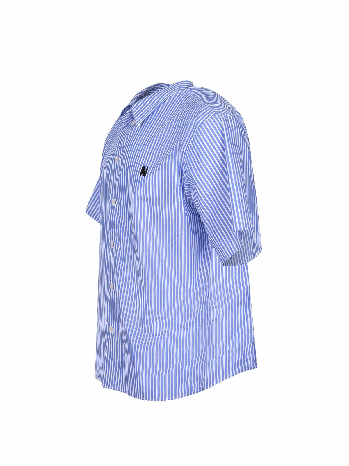 MSGM Shirts 4040ME22X 267129-84 Light blue
