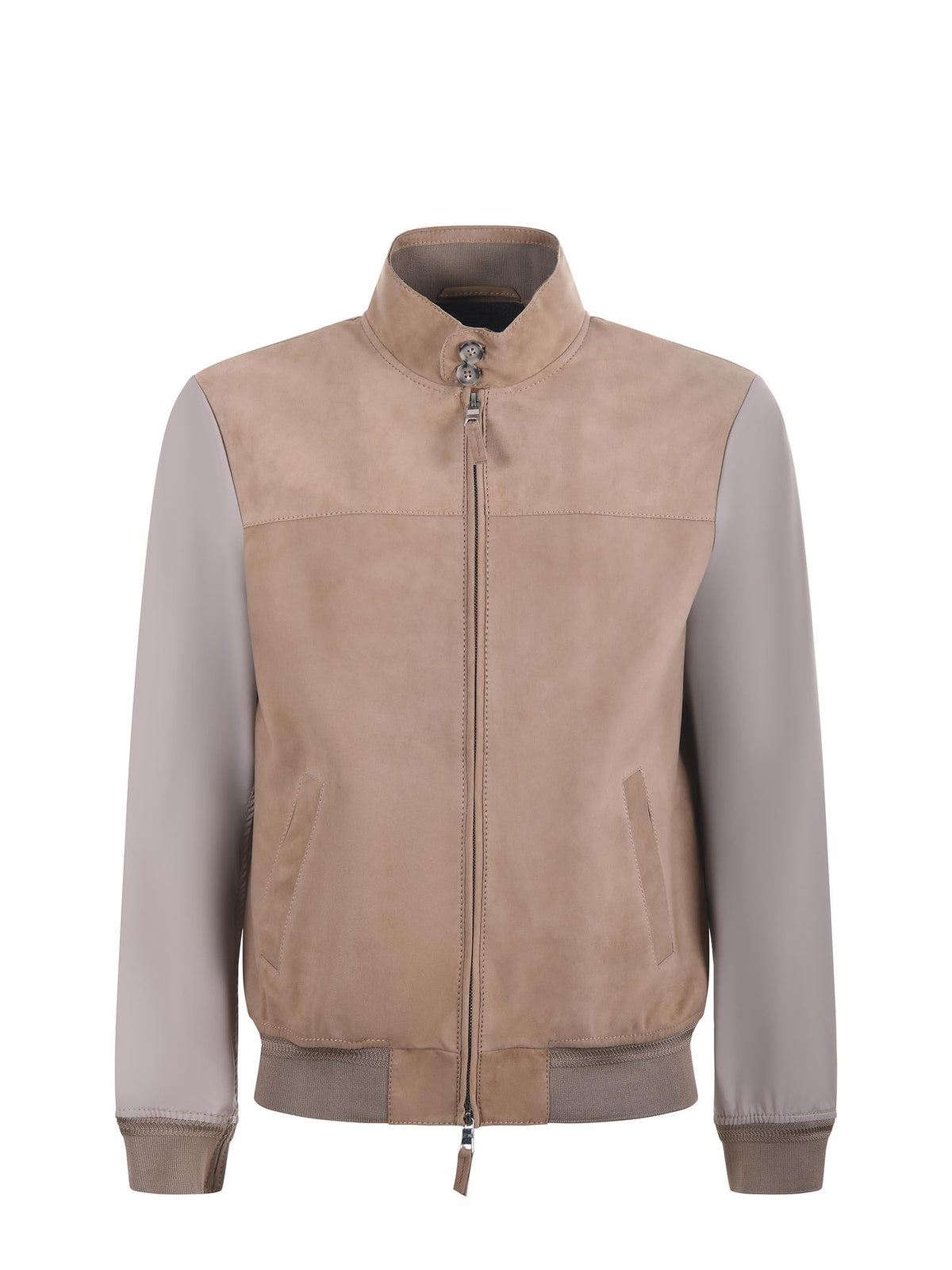 THE JACK LEATHERS Jackets MERM-NSUE 119 Beige