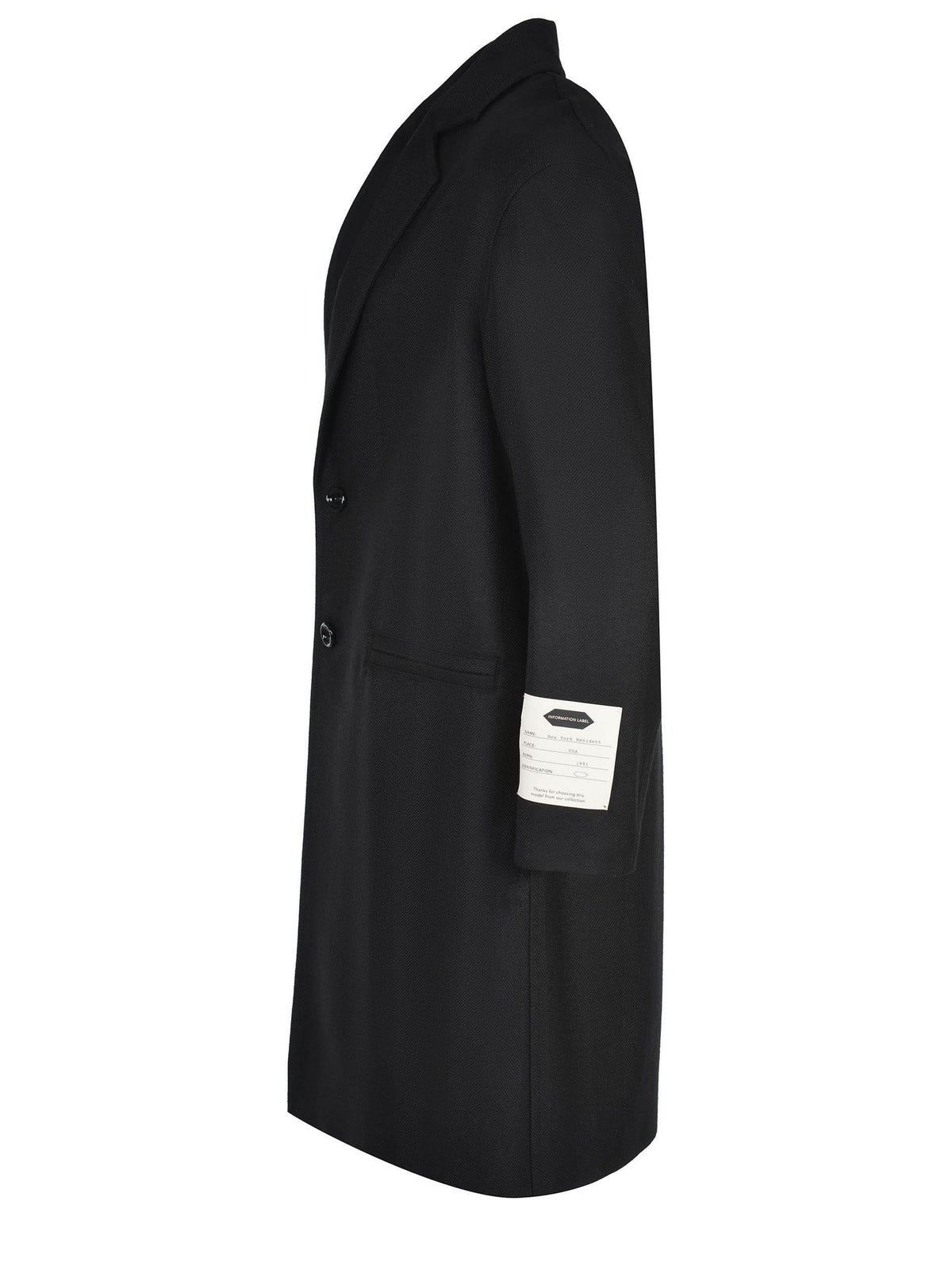 NEW YORK RESIDENT Coats SEATTLE 2K106-002 Black