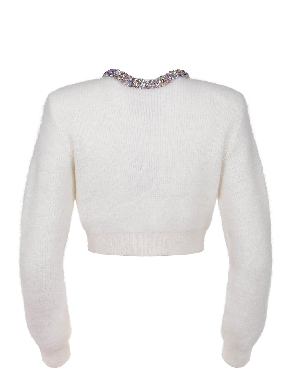 SELF-PORTRAIT Cardigan AW25-135C CREAM Cream
