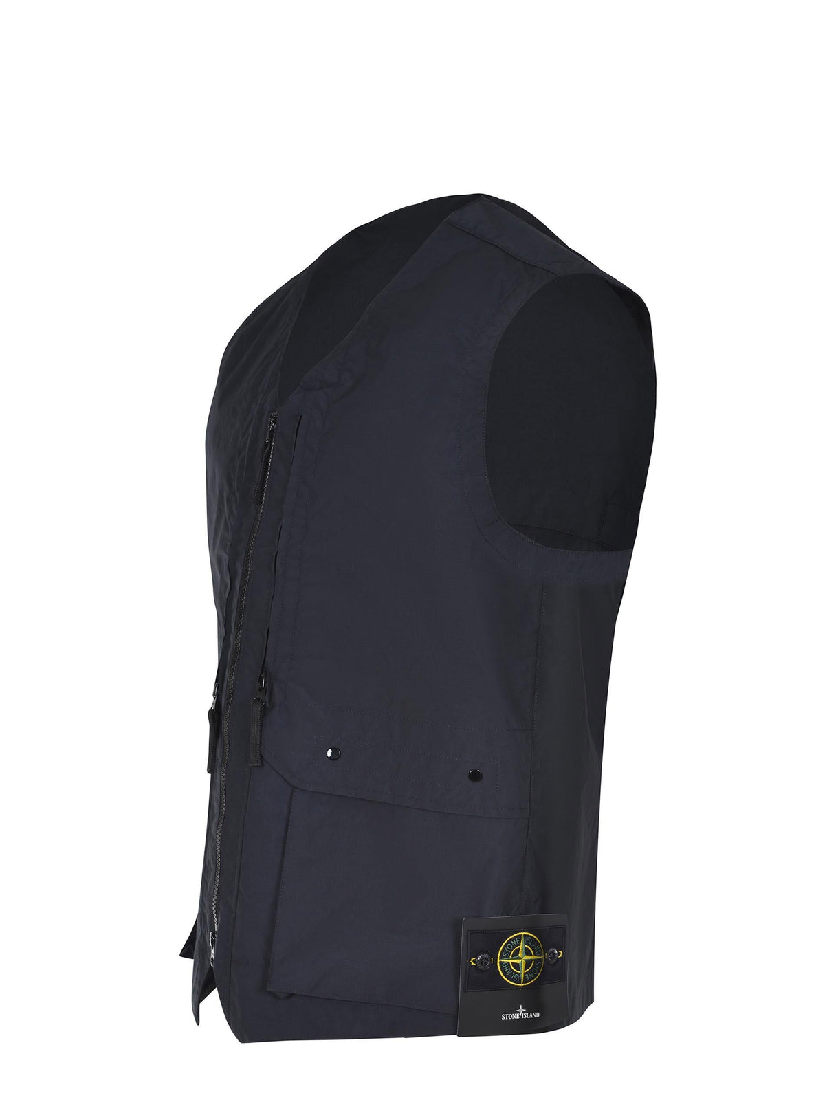 STONE ISLAND Vest G1000005S0354 V0020 Black