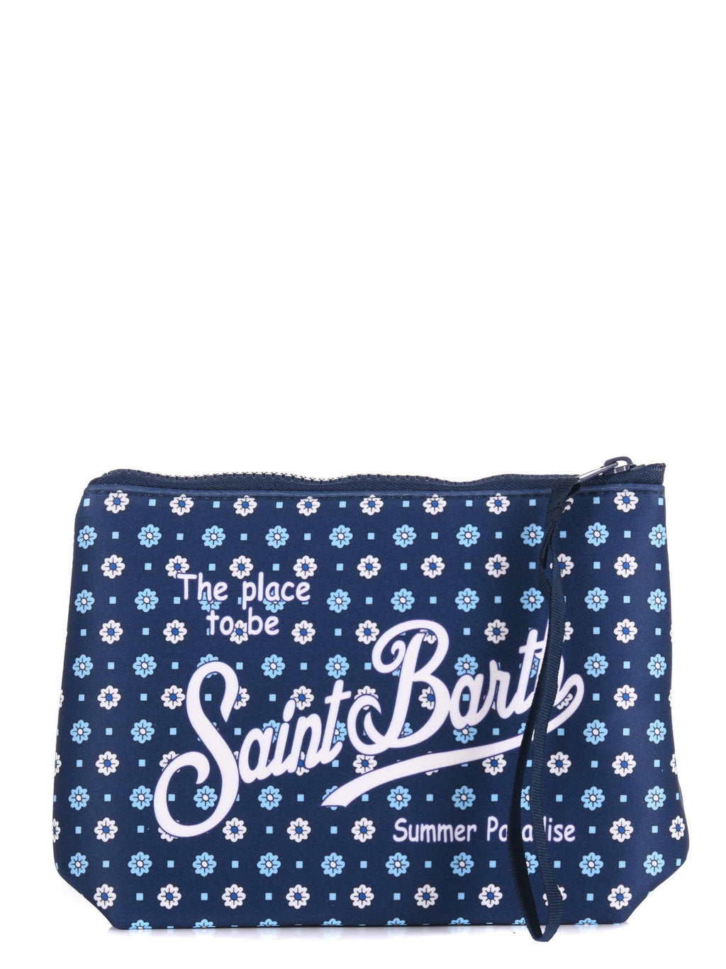 MC2 SAINT BARTH Pouch ALIN001 00684L Blue/white
