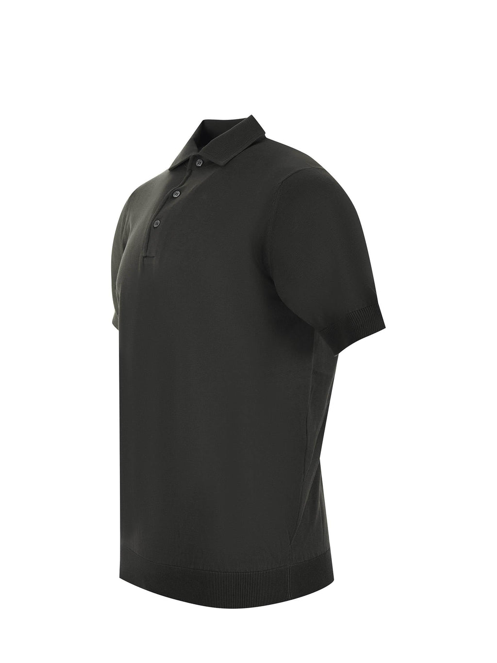 FILIPPO DE LAURENTIS Polo PL1MCPAR CR14R-570 Dark green