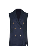 S MAXMARA Vest 2619151013600 437-004 Midnight blue
