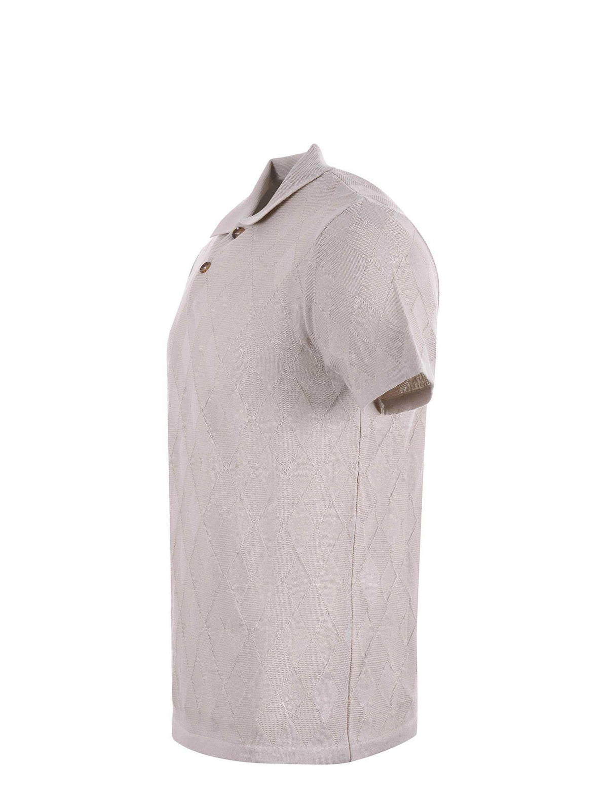 D.A. DANIELE ALESSANDRINI Polo MC0023 YCO001-2010 Beige
