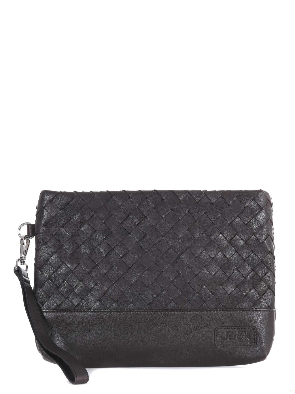 THE JACK LEATHERS Clutch CLAU-NAIN 06 Dark brown