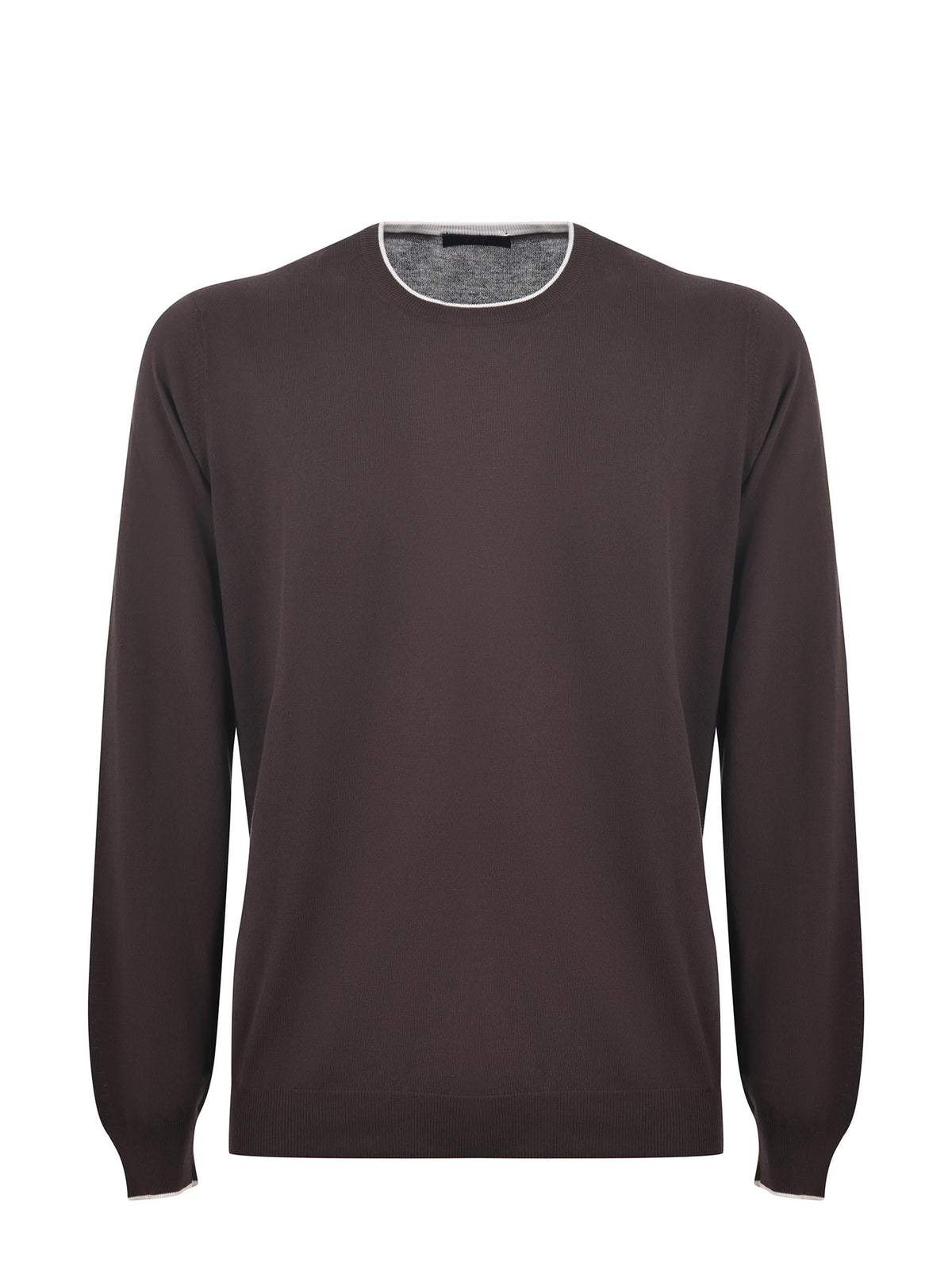 FAY Sweaters NMMC1521730 VHY4867 Dark brown
