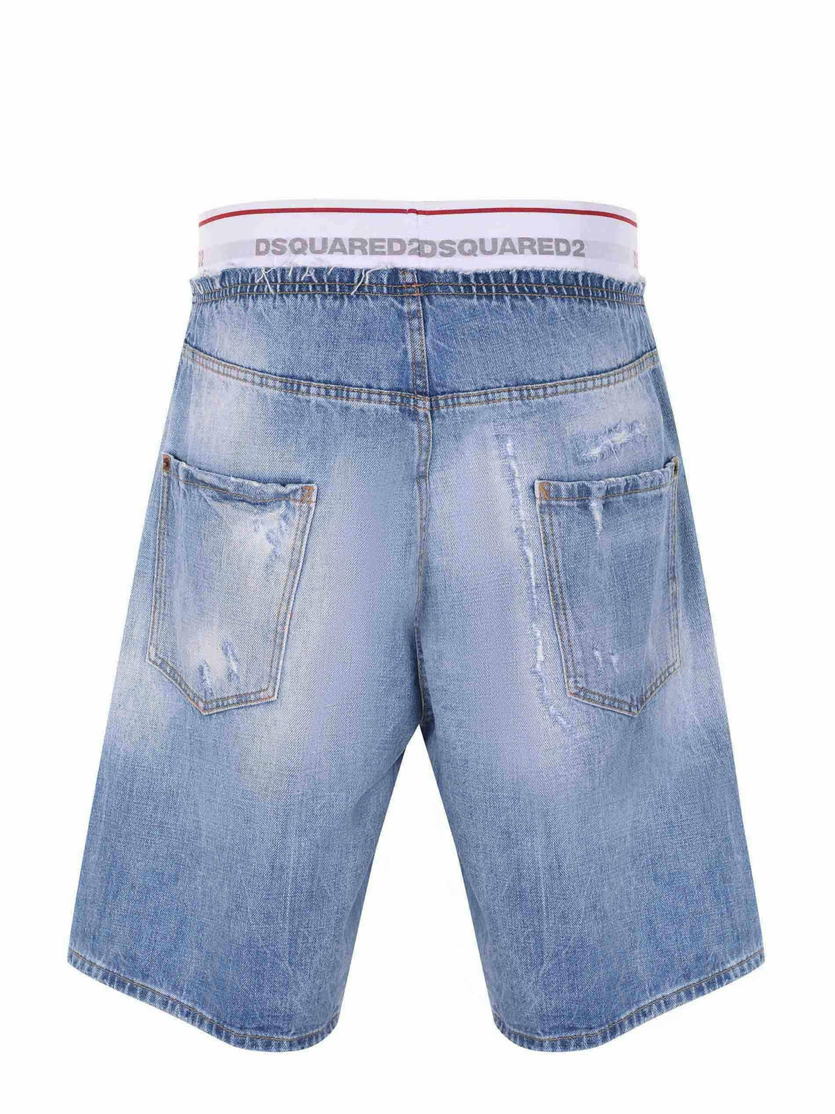 DSQUARED Shorts S71MU0886 D30038-470 Medium Blue
