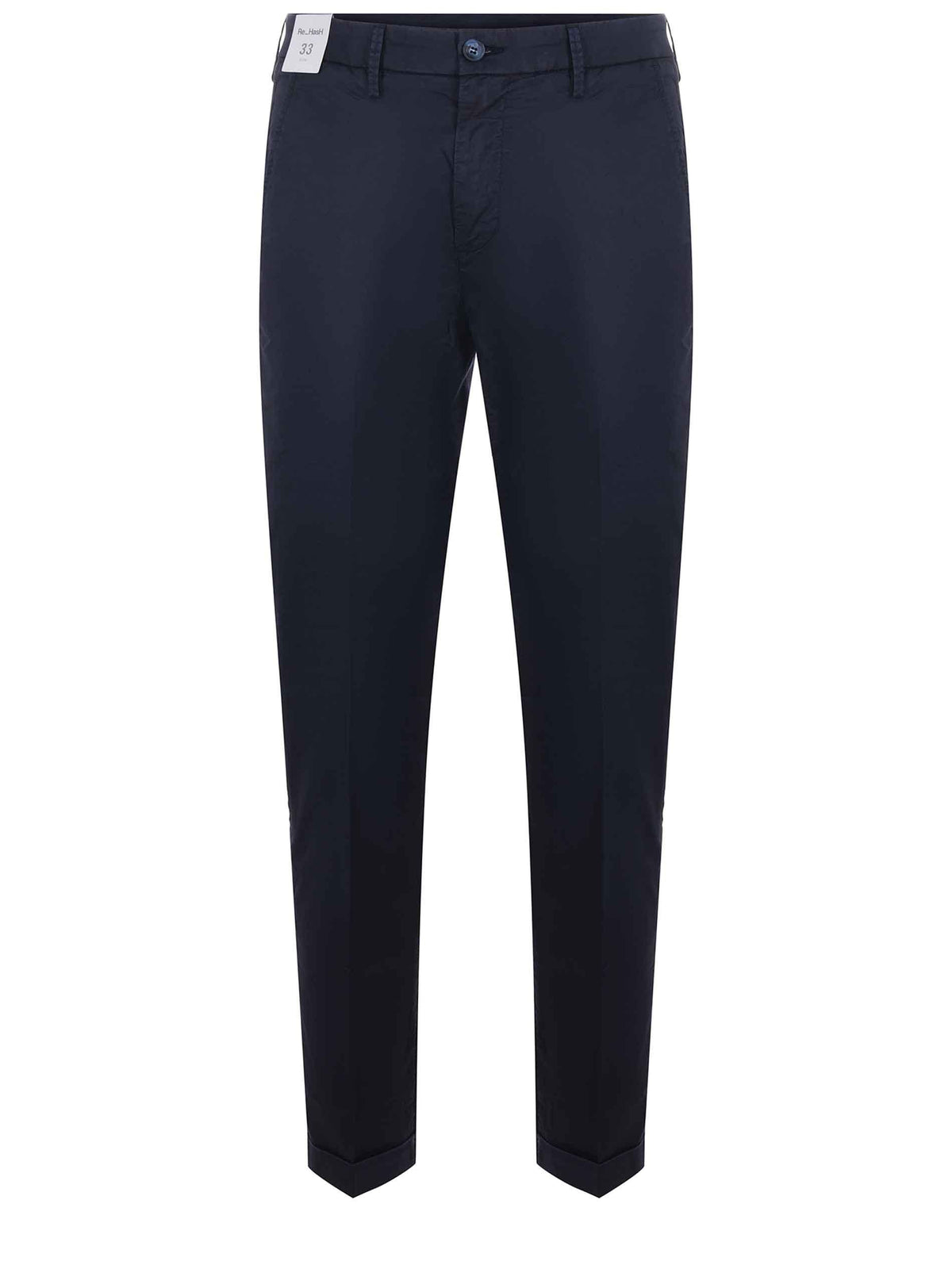 RE-HASH Trousers P249 7F008-JM-4002 Dark blue