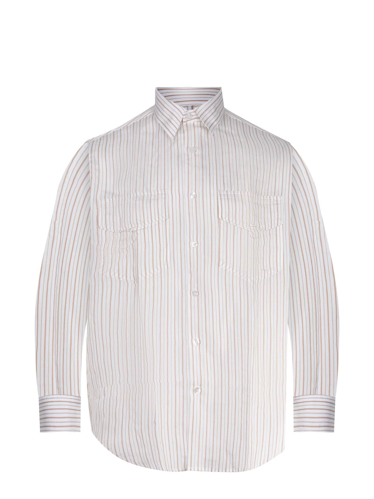 NEW YORK RESIDENT Shirts IVAN 8K053-BEIGE Beige