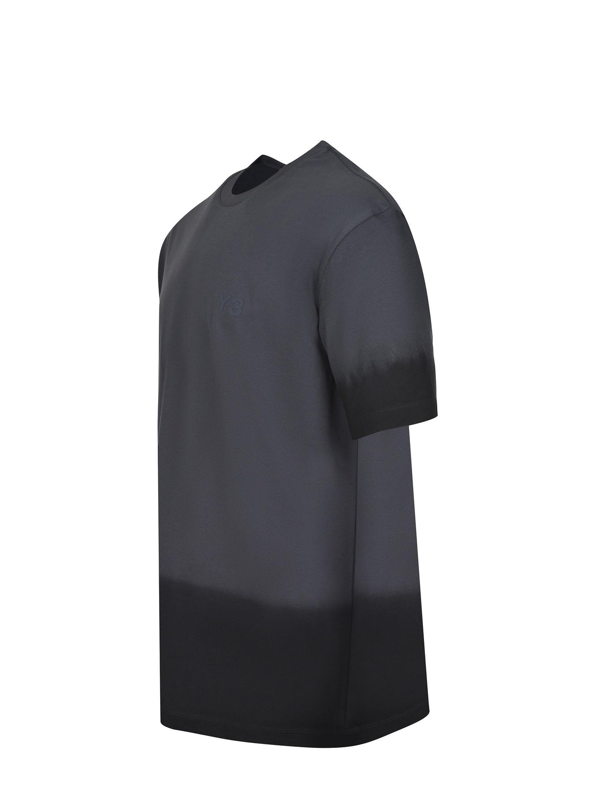 Y-3 T-shirt KQ9787 NTGREY-BLACK Anthracite Grey