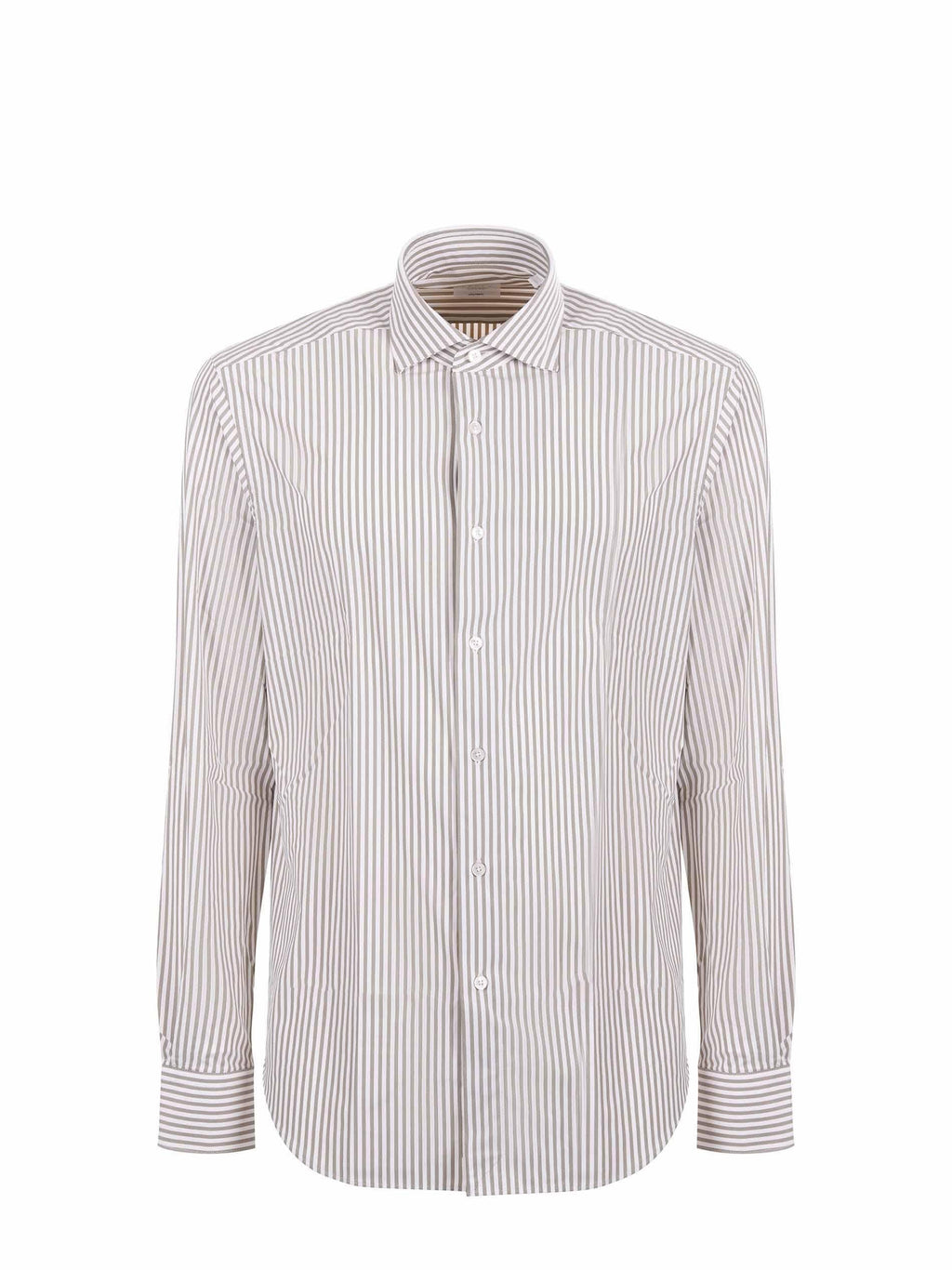 XACUS Shirts ACT358 21609-004 Beige/white