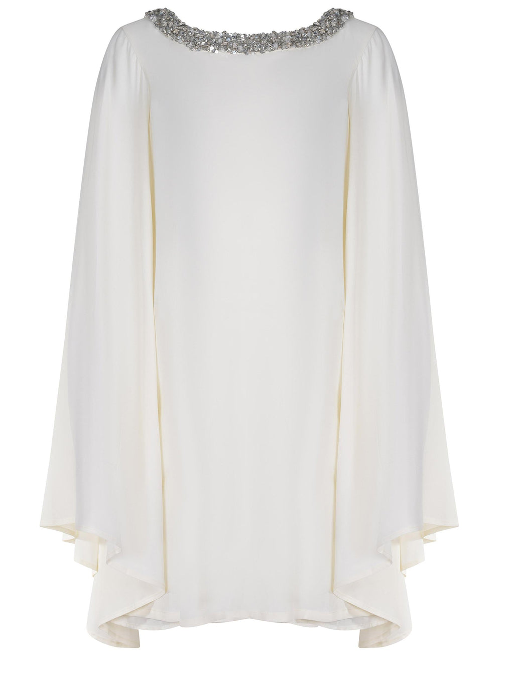 AMEN Kaftan AMS26701 CHALK-CRYSTAL White