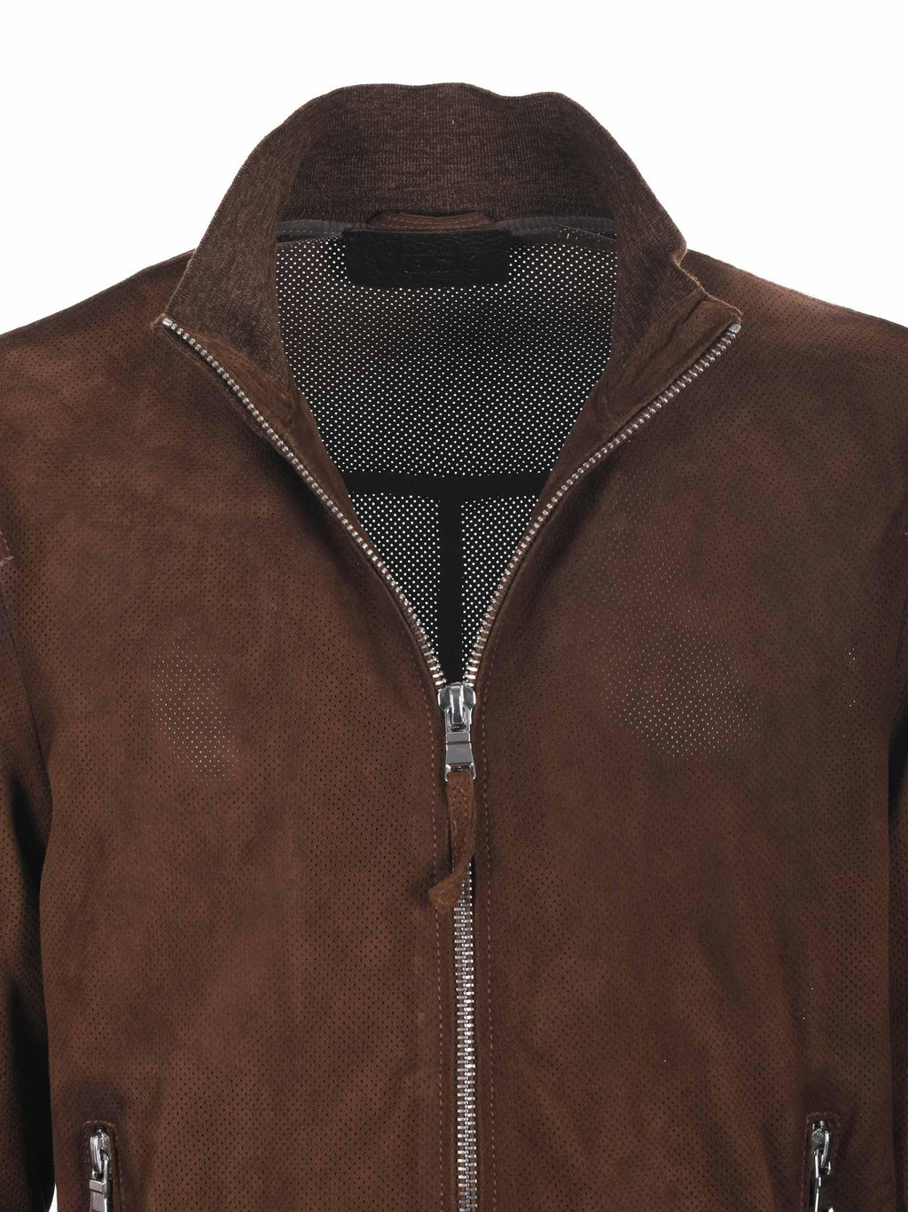 The Jack Leathers "Quentin perforated" Jacket