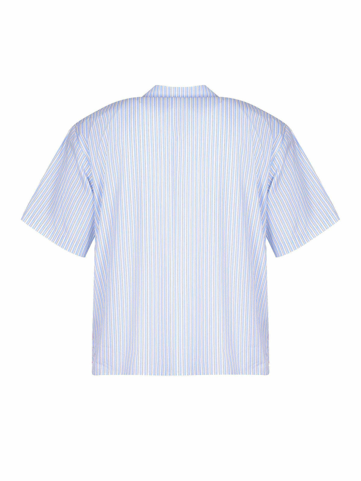 MSGM Shirts 4040ME17X 267055-84 Light Blue