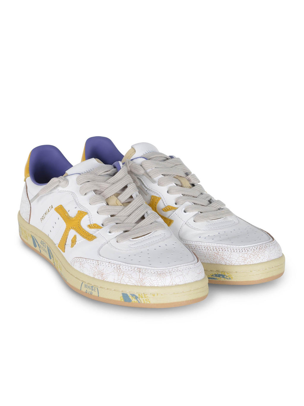 PREMIATA Sneakers BSKTCLAY 8161 White