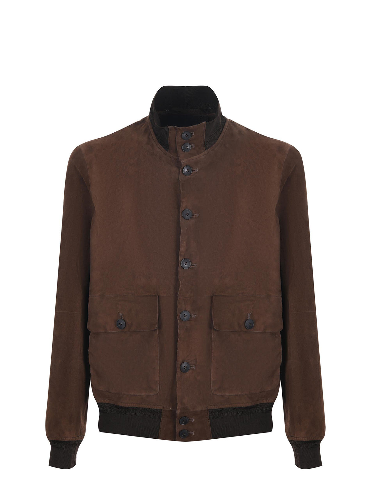 THE JACK LEATHERS RIVS-SUED Jackets 126 Brown