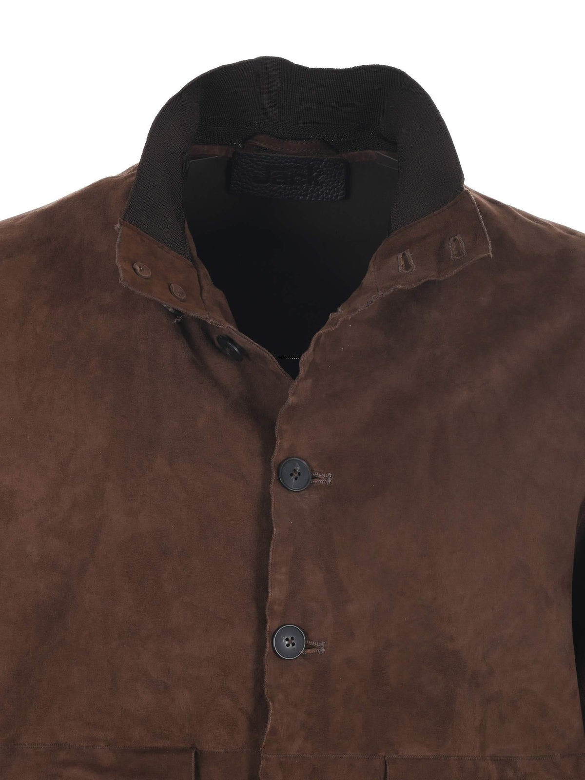 THE JACK LEATHERS RIVS-SUED Jackets 126 Brown
