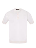 FILIPPO DE LAURENTIS Knitwear SE1MC CR14R-020 Milk White