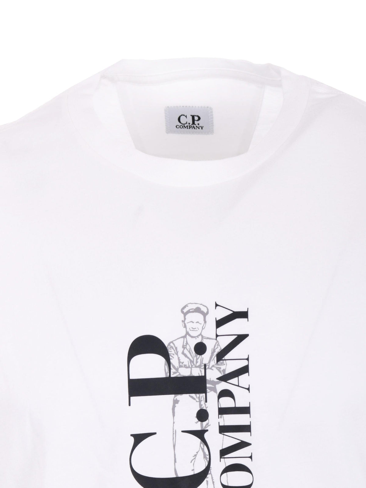 C.P. COMPANY T-shirt CMTS084A 005100W-103 White
