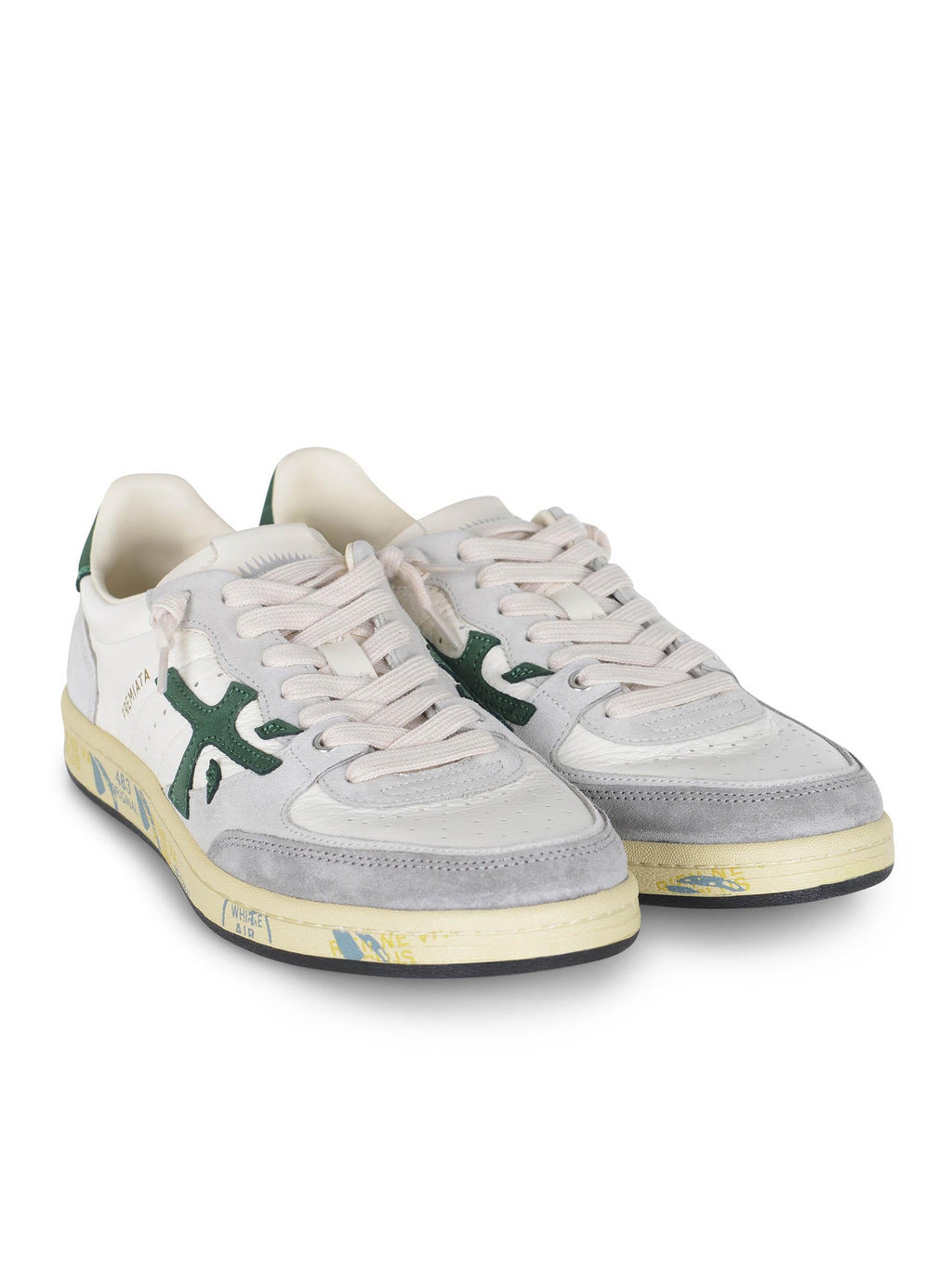 PREMIATA Sneakers BSKTCLAY 7623 White