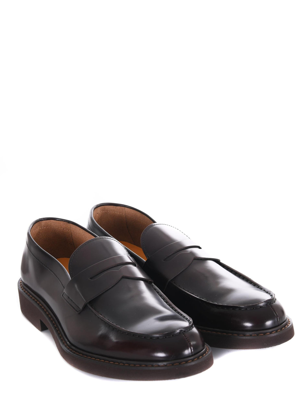 DOUCAL'S Loafers 2405ROBE UZ007-TM04 Dark brown