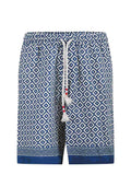 MC2 SAINT BARTH Shorts MRE0004 01099L Blue/Ivory