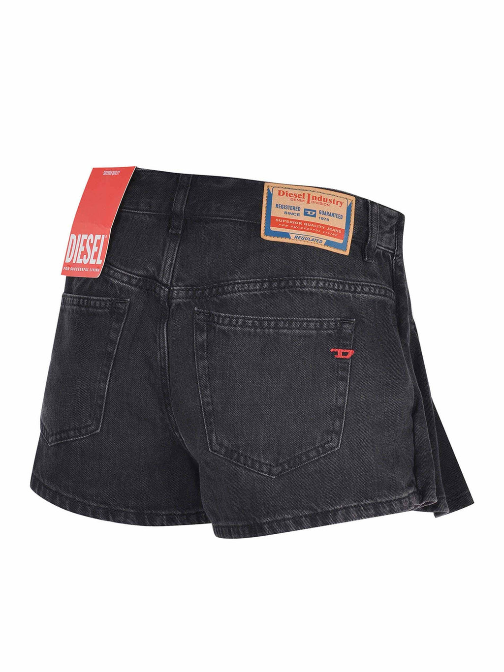 DIESEL Shorts A20654 068KE-02 Black denim