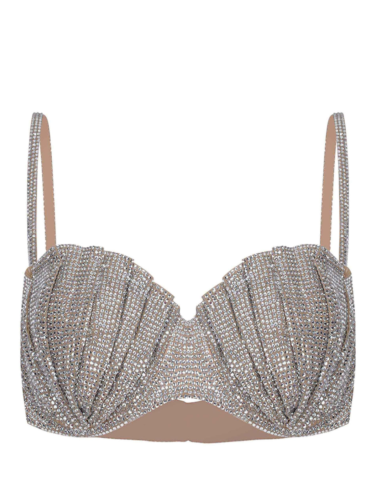 GIUSEPPE DI MORABITO Top TO392FC 16316-21 Nude