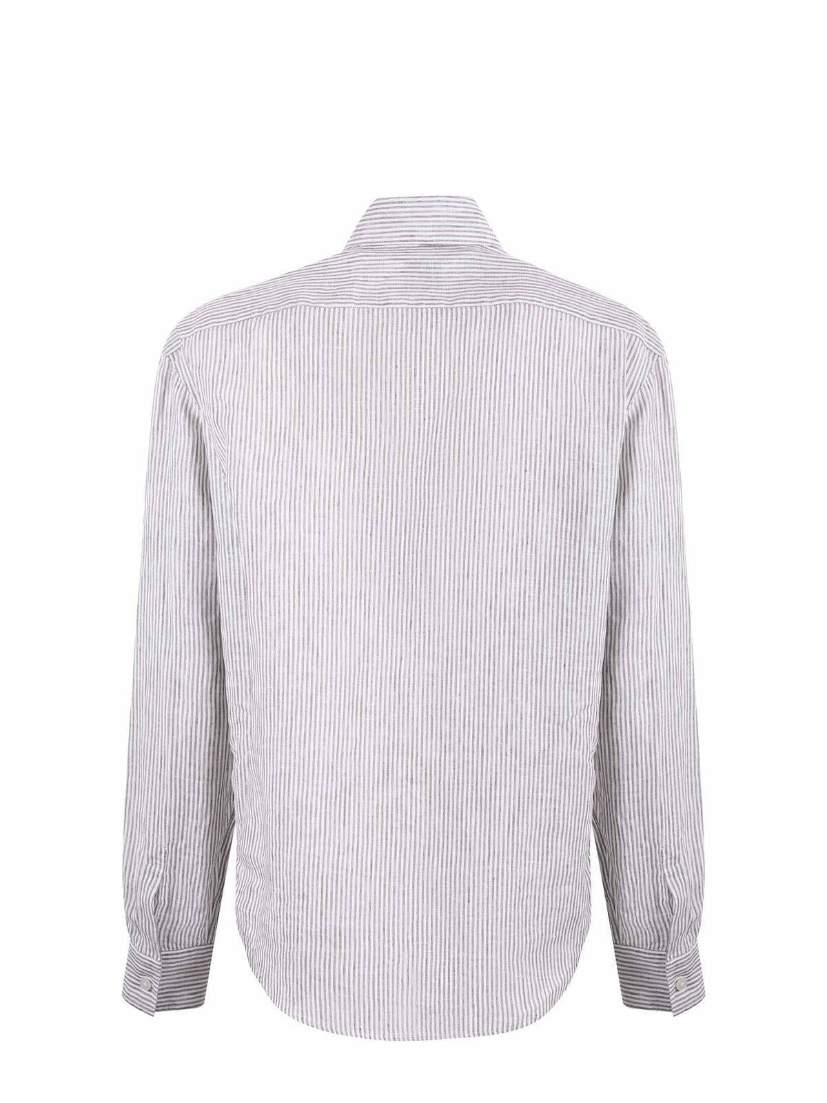 XACUS Shirts 112 21273-004 Military green/White