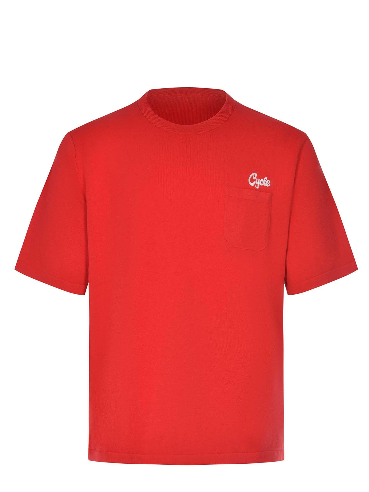 CYCLE T-shirt 361KC14 30 Red