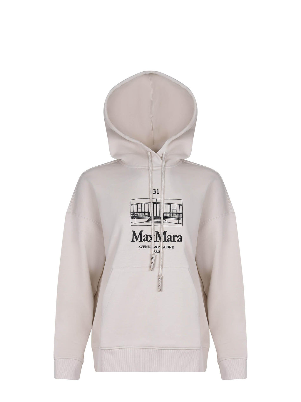 S MAXMARA Sweatshirts 2619921021600 030-001 Ivory
