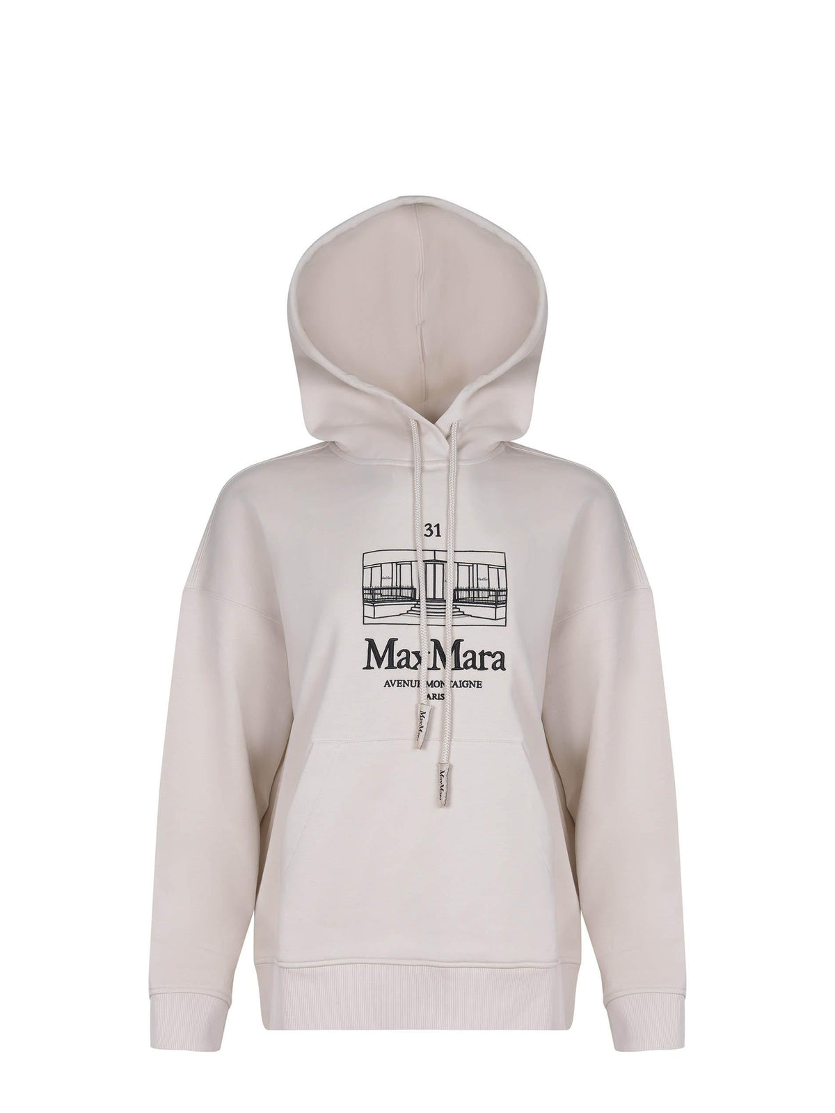 S MAXMARA Sweatshirts 2619921021600 030-001 Ivory