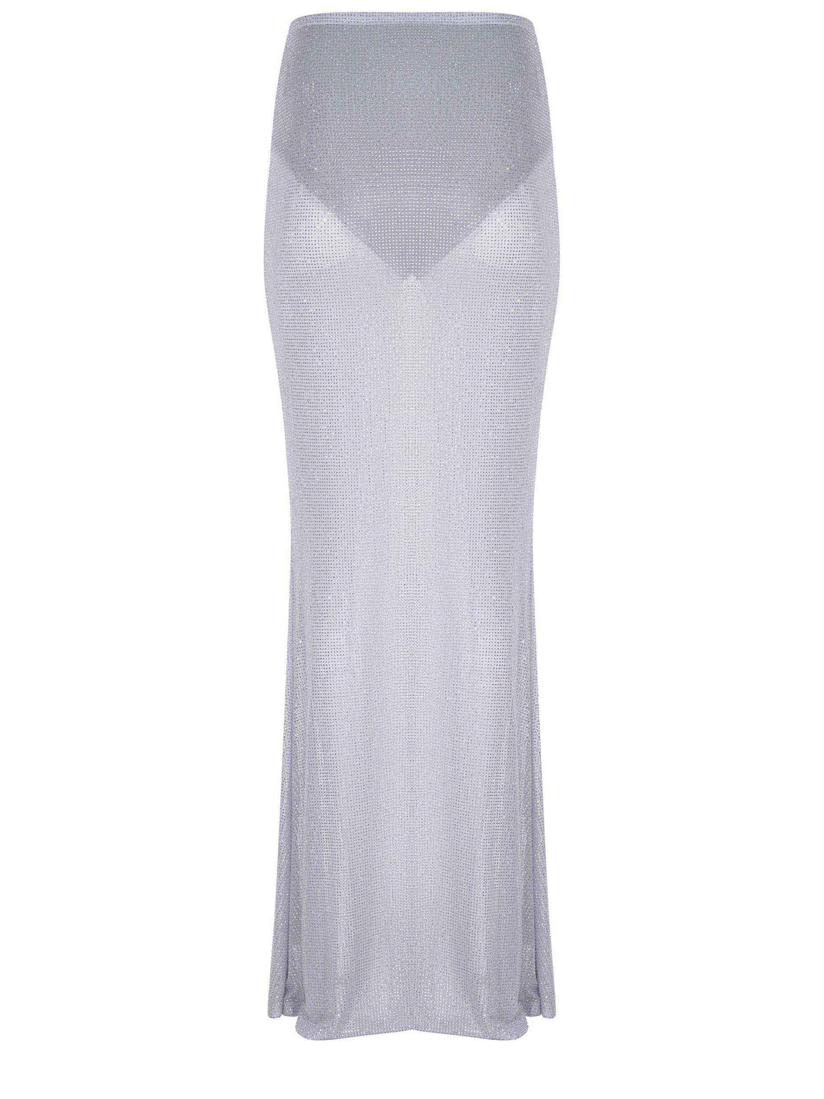 TWENTY FOURHAITCH Skirts A0089-NEW ISTANBUL SILVER Silver