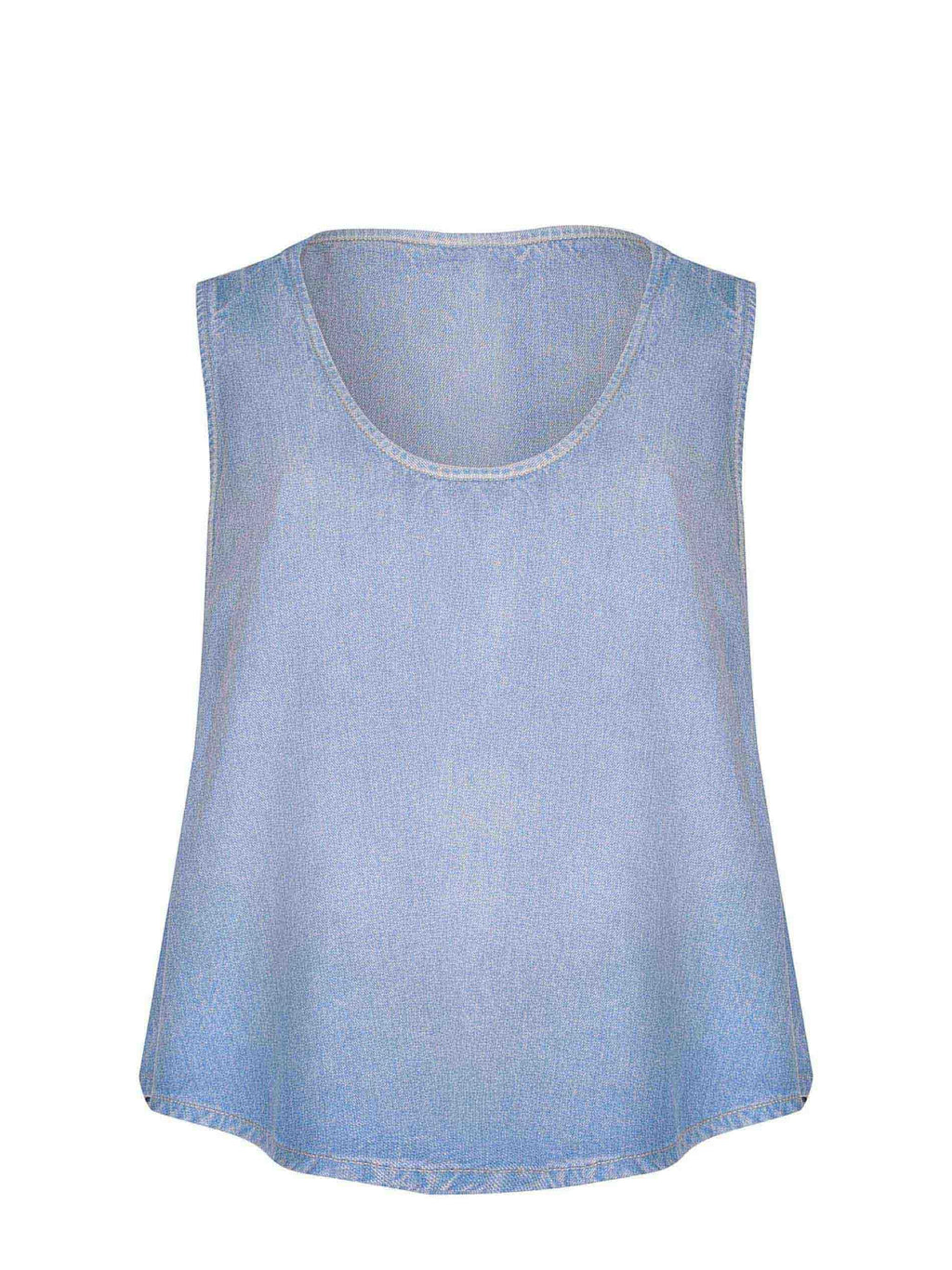 DONDUP Top DC454-DF0266D MC6-800 Denim